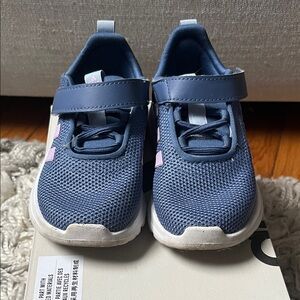 Kids Blue and Pink Sneakers